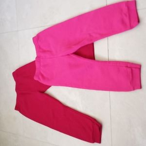 Girls 5t Sweatpants 2 Pairs